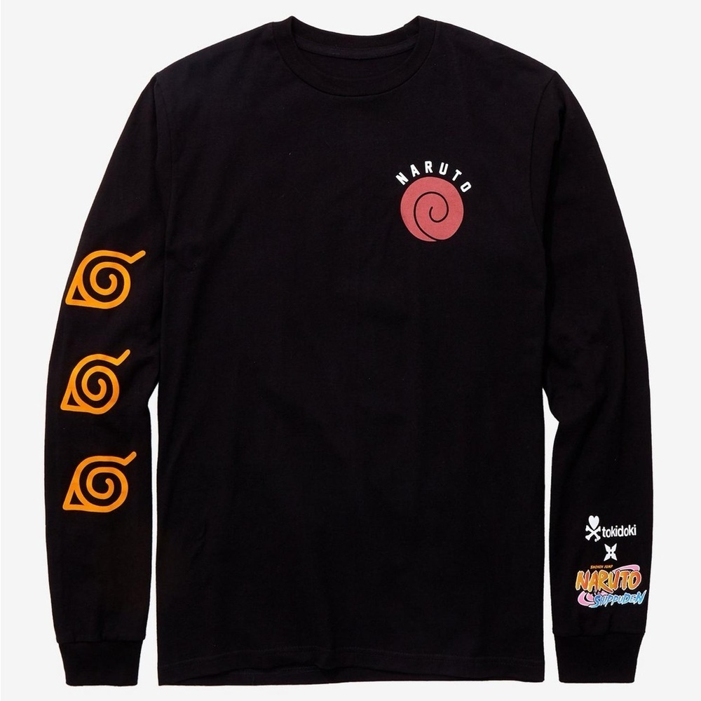 NWOT tokidoki x Naruto Shippuden Naruto Long Sleeve T-Shirt - BoxLunch Exclusive